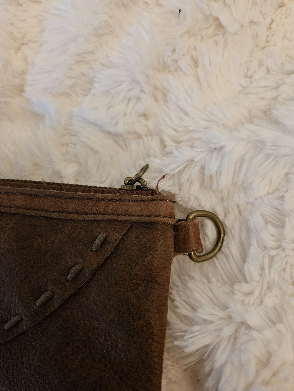 Lucky Brand✨️Fold-Over Bag